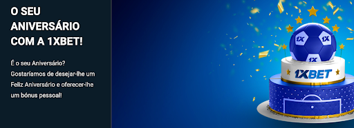 Bónus especial de aniversário 1xBet